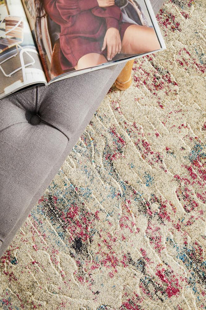 Freycinet Stone Multicolor Runner Rug