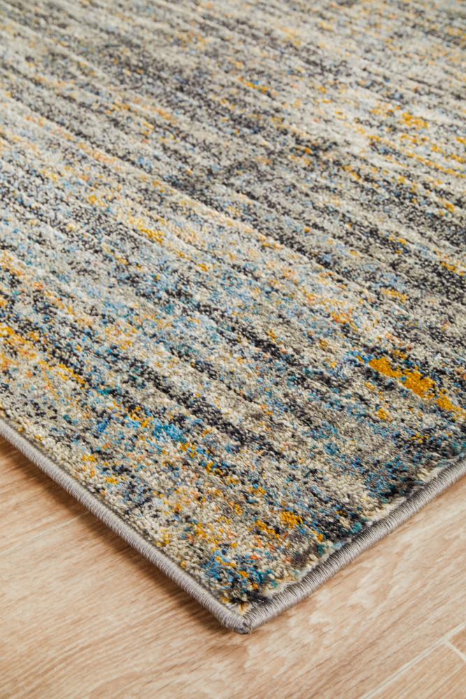 Freycinet Slate Multicolor Runner Rug