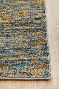 Freycinet Slate Multicolor Runner Rug