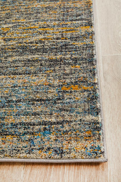 Freycinet Slate Multicolor Runner Rug