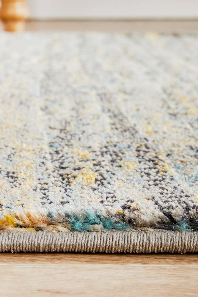 Freycinet Slate Multicolor Runner Rug