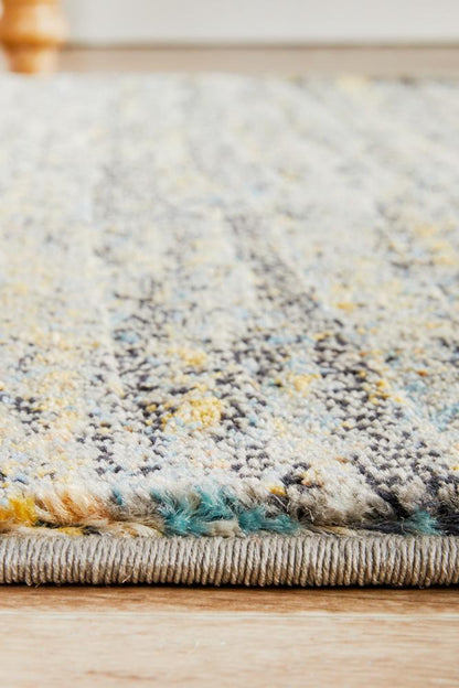 Freycinet Slate Multicolor Runner Rug