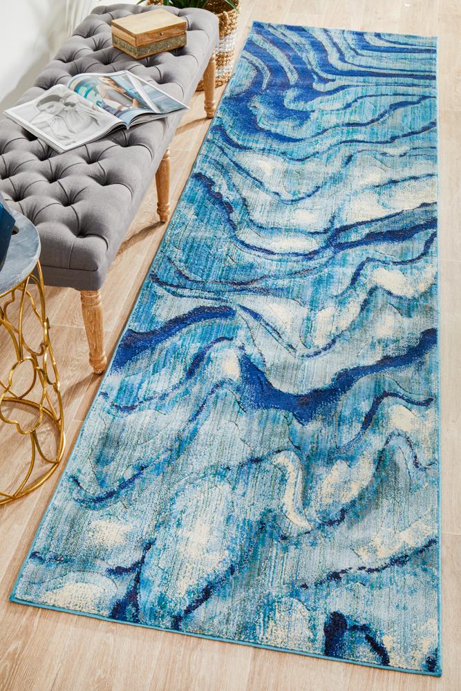 Freycinet Indigo Runner Rug