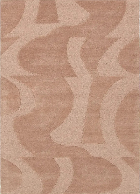 Dunsborough Peach Wool Rug