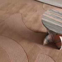 Dunsborough Peach Wool Rug