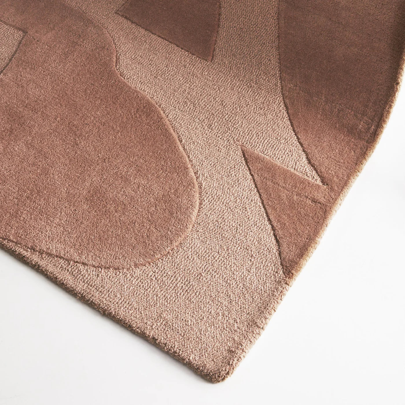 Dunsborough Peach Wool Rug