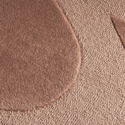 Dunsborough Peach Wool Rug