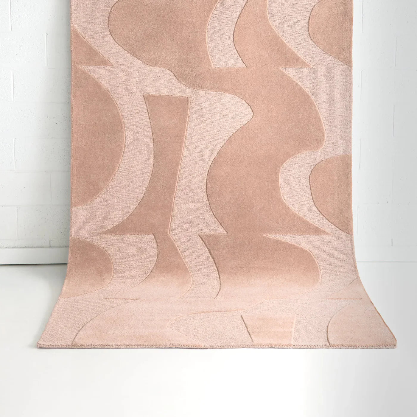 Dunsborough Peach Wool Rug