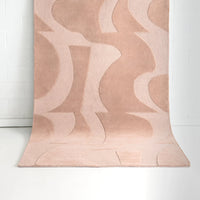 Dunsborough Peach Wool Rug