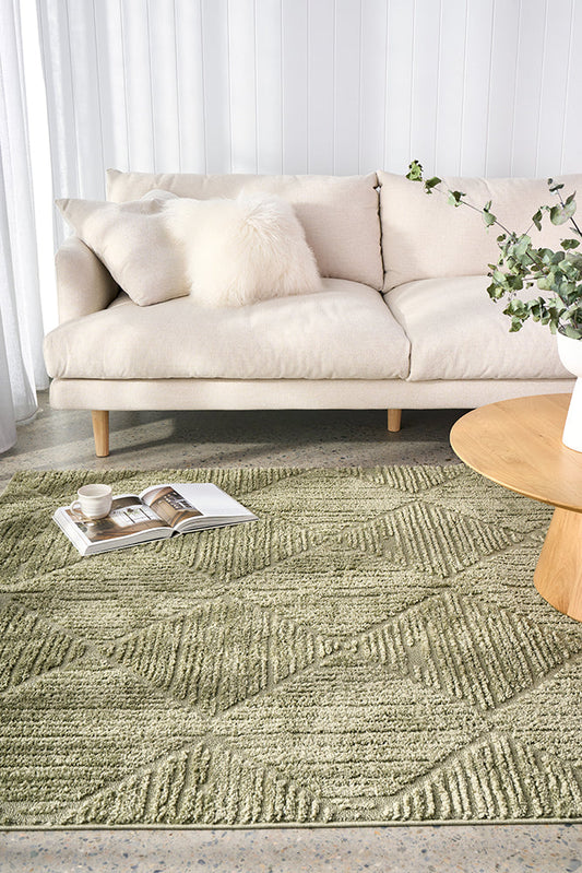 Werri Moss Green Rug