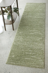 Werri Green Runner Rug