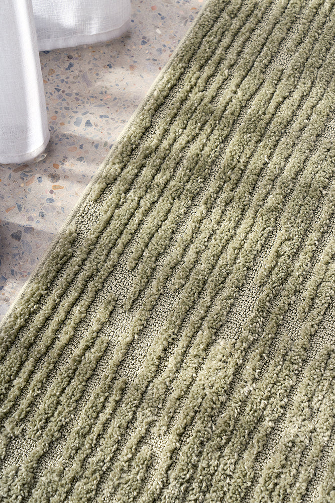 Werri Green Runner Rug