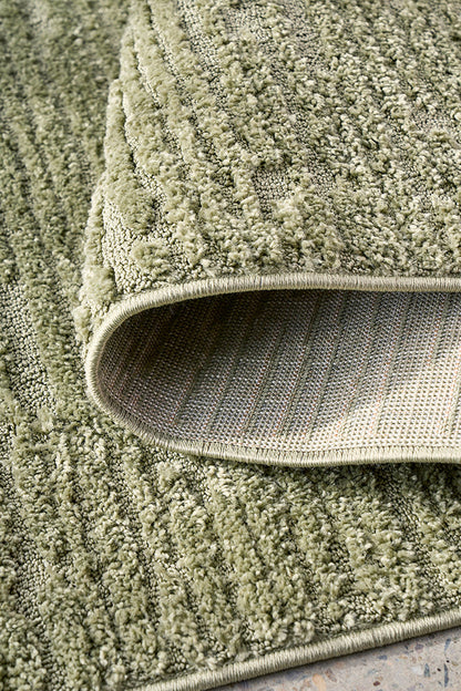 Werri Green Runner Rug