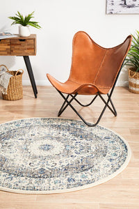 Bermagui White Round Rug