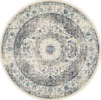 Bermagui White Round Rug