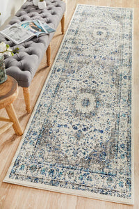 Bermagui White Runner Rug