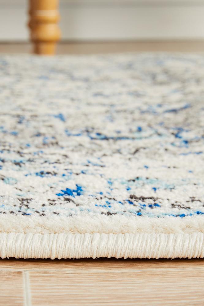 Bermagui White Runner Rug