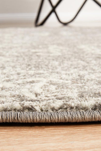 Bermagui Grey Round Rug