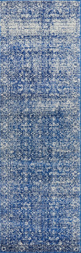 Bermagui Navy Runner Rug