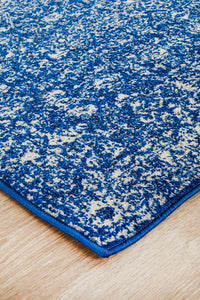 Bermagui Navy Runner Rug