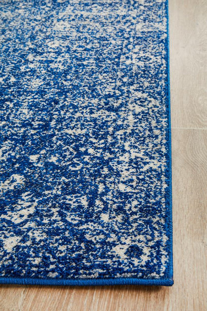 Bermagui Navy Runner Rug