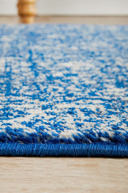 Bermagui Navy Runner Rug