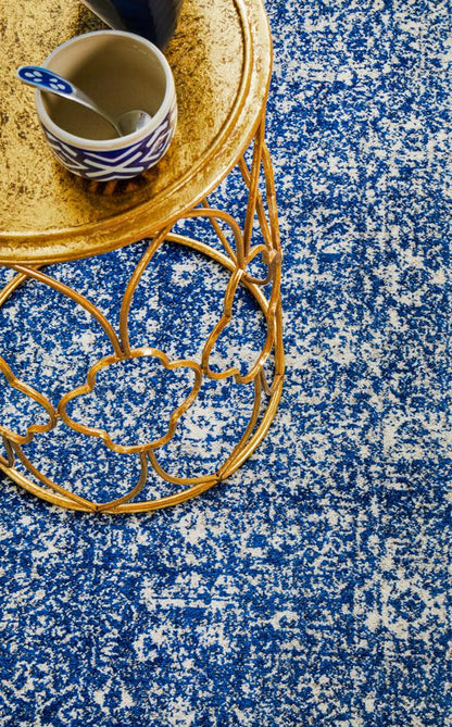 Bermagui Navy Runner Rug
