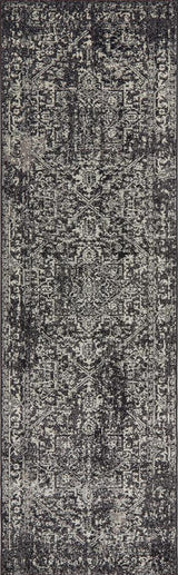 Bermagui Graphite Charcoal Grey Runner Rug