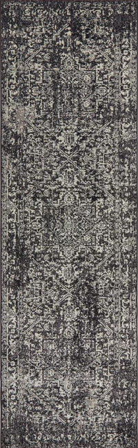 Bermagui Graphite Charcoal Grey Runner Rug