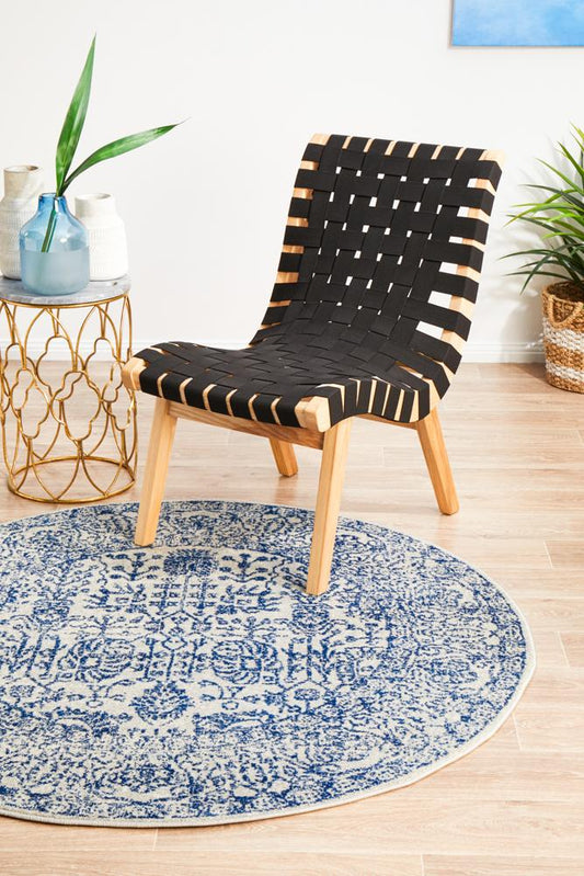 Bermagui Blue Round Rug