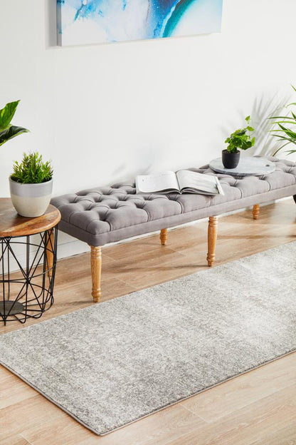Bermagui Ash Grey Runner Rug