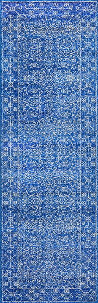 Bermagui Ink Navy Runner Rug