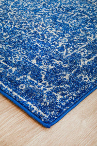 Bermagui Ink Navy Runner Rug