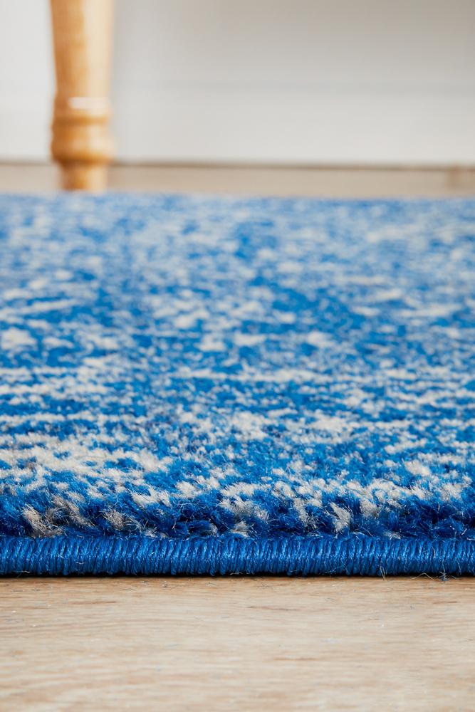 Bermagui Ink Navy Runner Rug
