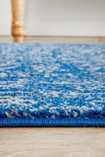 Bermagui Ink Navy Runner Rug