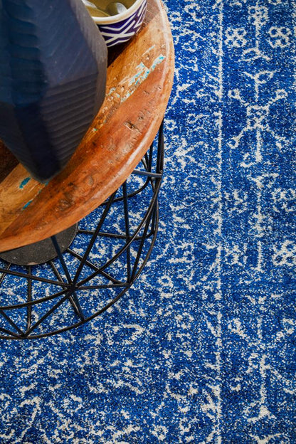 Bermagui Ink Navy Runner Rug