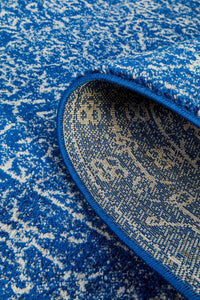 Bermagui Ink Navy Runner Rug