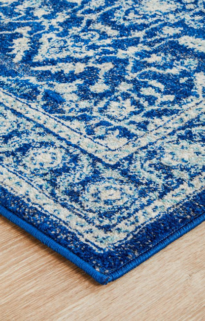 Bermagui Deep Blue Runner Rug