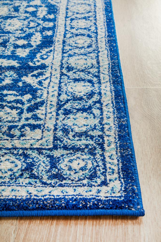 Bermagui Deep Blue Runner Rug