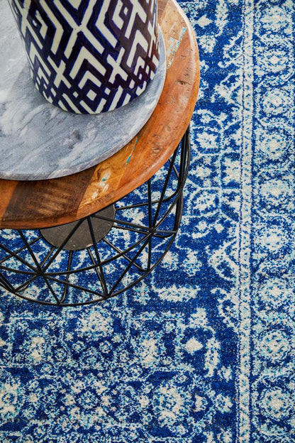 Bermagui Deep Blue Runner Rug