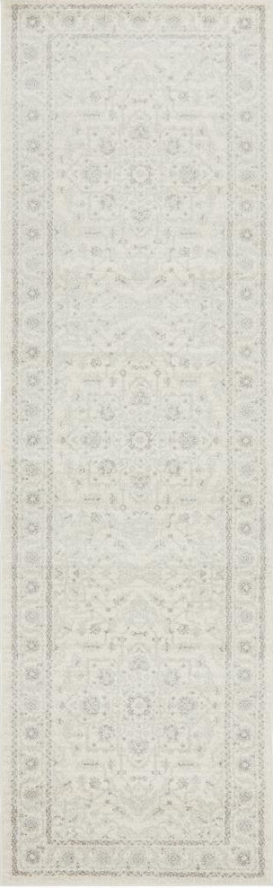 Bermagui Cloud Ivory Runner Rug
