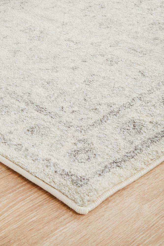 Bermagui Cloud Ivory Runner Rug