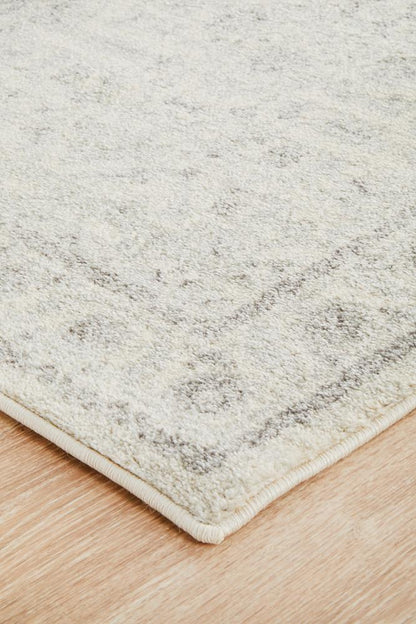 Bermagui Cloud Ivory Runner Rug