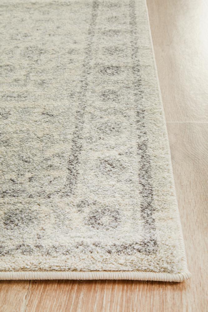 Bermagui Cloud Ivory Runner Rug