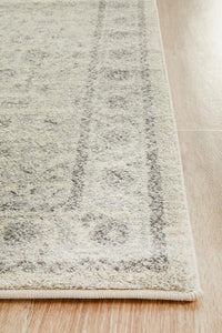 Bermagui Cloud Ivory Runner Rug
