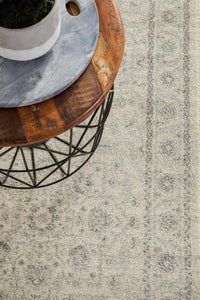 Bermagui Cloud Ivory Runner Rug