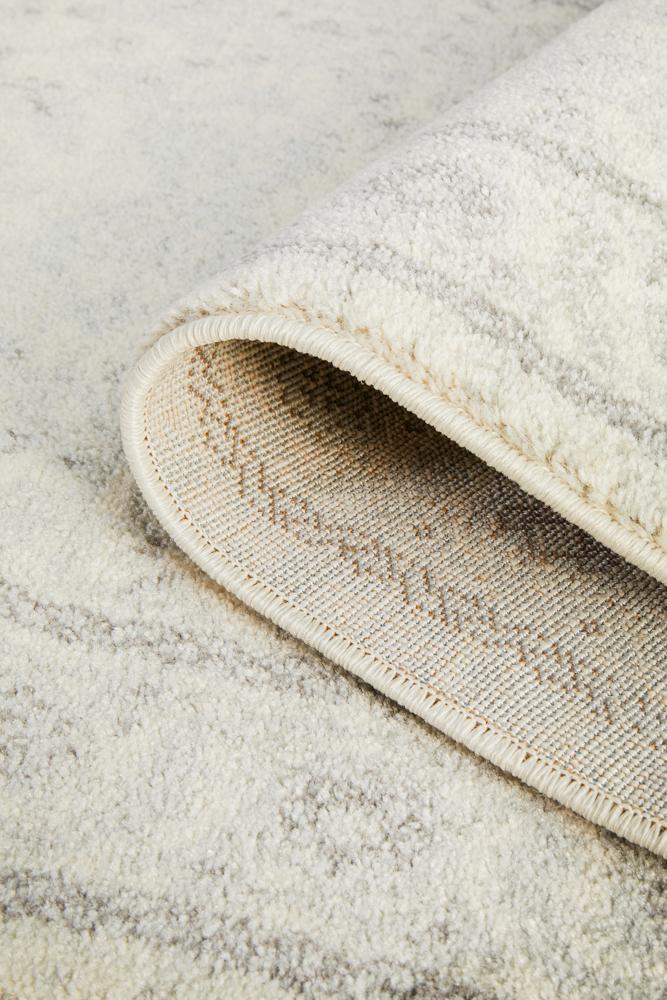 Bermagui Cloud Ivory Runner Rug