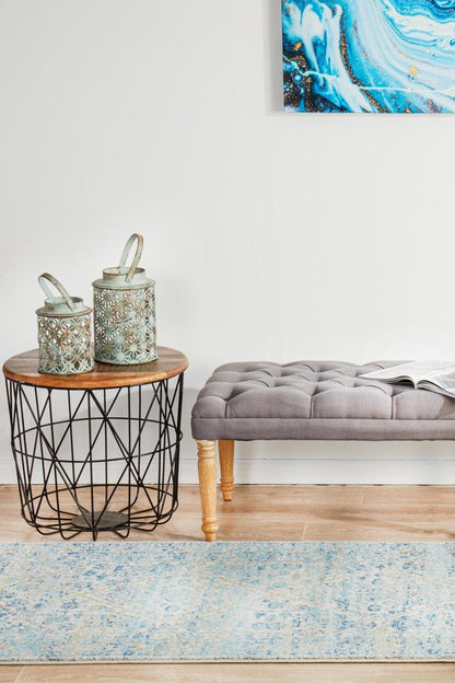 Bermagui Sterling Blue Runner Rug