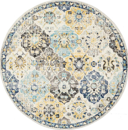 Bermagui Multicolor Round Rug