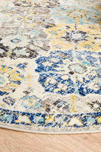Bermagui Multicolor Round Rug